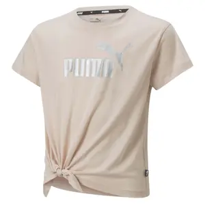 Mädchen-T-Shirt Puma ESS+ Logo Knotted G image-0