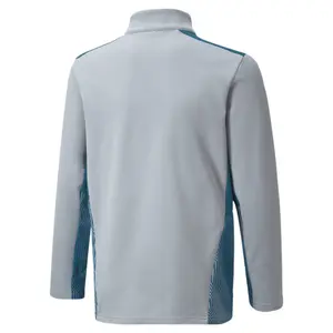 Træningstop med 1/4 lynlås til børn Manchester City 2021/22 image-1