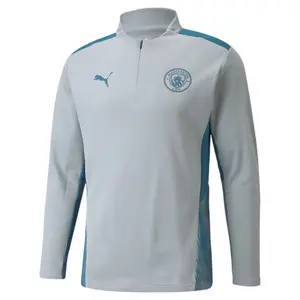Top da allenamento con 1/4 di zip Manchester City 2021/22 image-0