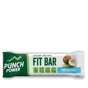 Barres de nutrition goût noix de coco Punch Power (x32)