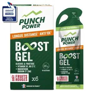 Gel energetico Punch Power Fruits Rouges (x6)