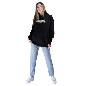 Sweatshirt com capuz de grandes dimensões para mulher Lonsdale Strington image-1