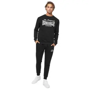 Klassisk sweatshirt med rund hals Lonsdale Burghead image-0