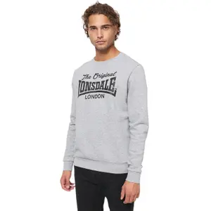 Klassisk sweatshirt med rund hals Lonsdale Burghead image-1
