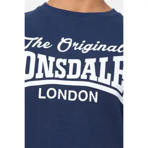 Klassisk sweatshirt med rund hals Lonsdale Burghead image-3