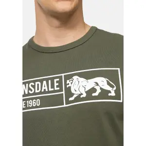 T-shirt κλασικής γραμμής Lonsdale Cadamstown image-3