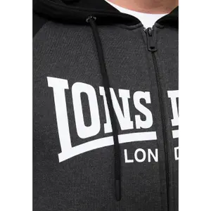 Classic zip-up hooded sweatshirt Lonsdale Glentruan image-3