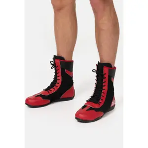 Pair of faux leather boxing shoes Benlee Longplex image-1