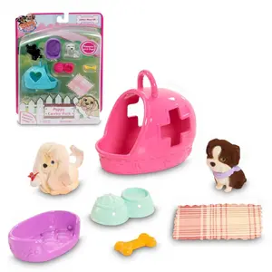 Figurine blister 2 dogs Puppy my pocket image-0