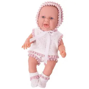 Doll with a big smile 2 colors Pure Baby 25 cm image-0