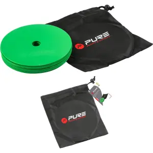 Conjunto de 10 marcadores de treino plano Pure2Improve image-0