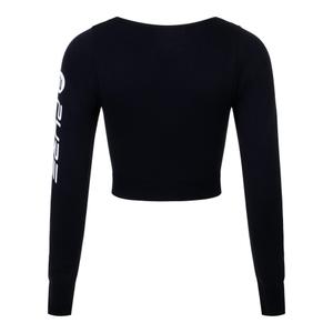 Women's long sleeve crop top Pure2Improve image-1