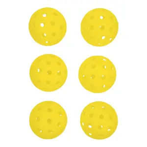 p4f200100-pickleball-ball-fur-draussen-pure4fun-x6-gelb-72-mm