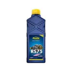 Motorcycle oil 100% synthetic Putoline Rs75 75W80 image-0