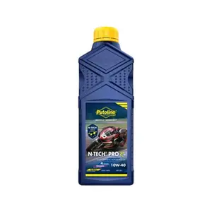 Óleo de motor para motociclos 4t 100% sintético 10w40 Putoline N-Tech Pro R+ image-0