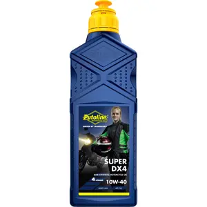 Aceite de moto 4 tiempos semisintético Putoline 10W-40 Super DX4 image-0