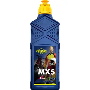 Motorcycle oil 2 strokes Putoline MX 5 image-0