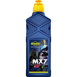 Aceite de moto 2 tiempos sintético Putoline MX 7 image-0