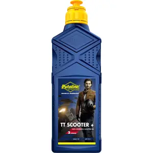 Motorcycle oil 2 strokes Putoline TT Scooter Scented image-0