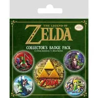 Kitűző Pyramid The Legend of Zelda (x5) image-1