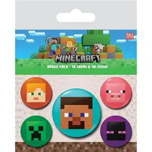 Kitűző Pyramid Minecraft (x5)