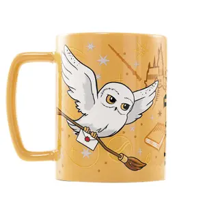 Mug with Lid Teddy Bear Pyramid Harry Potter Hedwig image-2