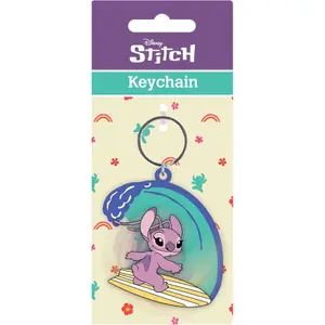 Keychain Pyramid Disney Stitch Angel