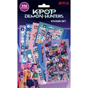Pack di 500 adesivi Pyramid KPop Demon Hunters image-2