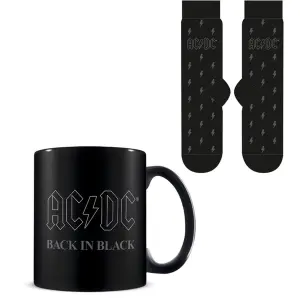 Mug com meias Pyramid Acdc Back In Black