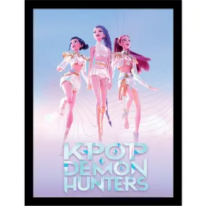 Decoración mural Pyramid K-pop Demon Hunters (Trio)