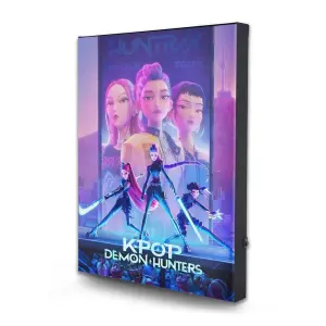 Backlit Wall Decoration Pyramid K-pop Demon Hunters image-1