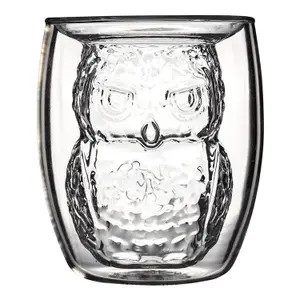 Vetro Pyramid Harry Potter Hedwig Double walled 3D image-0