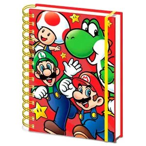 A5 notepad Pyramid Nintendo Super Mario Bros image-0
