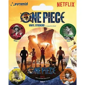 Autocollants Pyramid One Piece Vinyl Live Action Straw Hat Crew image-1