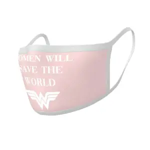 Máscara facial autorizada Pyramid Dc Comics - Wonder Woman Save The World image-0