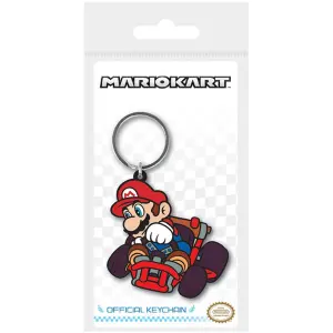 Porte-clé caoutchouc Pyramid Mario Kart - Mario Drift image-0