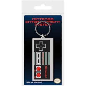 616nin011-porte-cle-pyramid-nintendo-nes-controller-gris-noir-tu