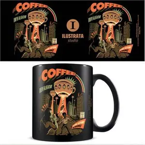 Tazza per bambini Pyramid Ilustrata Coffee Invasion image-0