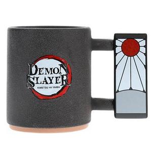 62man001-children-s-mug-pyramid-demon-slayer-shaped-black-15-7x11-4x10-3-cm