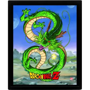 3D lenticular frame Pyramid Dragon Ball Z Shenron Unleashed image-1