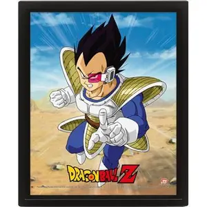 3D λεντικούλα πλαίσιο Pyramid Dragon Ball Z Saiyan Great Ape Transformation image-0