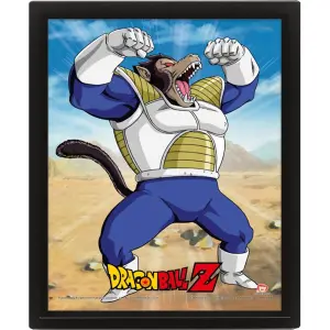 3D λεντικούλα πλαίσιο Pyramid Dragon Ball Z Saiyan Great Ape Transformation image-1