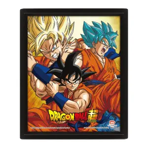 3D-lijst voor kinderen Pyramid Dragon Ball Super image-0