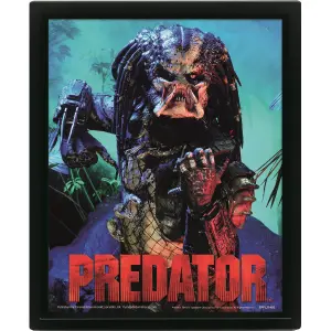 3d lenticular frame poster Pyramid Predator - The Hunter image-1
