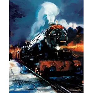 3d lenticulair frame Pyramid Harry Potter Hogwarts Express image-1