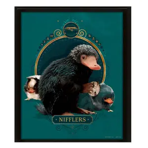 3D λεντικούλα πλαίσιο Pyramid Fantastic Beasts Nifflers image-0