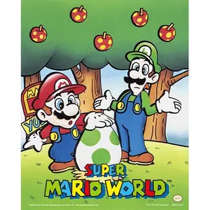 Cornice 3D lenticolare Pyramid Super Mario Word Mario And Luigi image-1