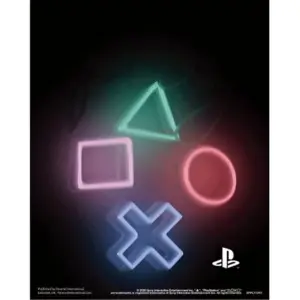 3D λεντικουλάρ αφίσα Pyramid Playstation - Play image-0