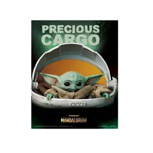 3D λεντικουλάρ αφίσα Pyramid Star Wars - The mandalorian Precious Cargo image-0