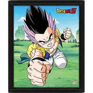3d lenticular frame Pyramid Dragon Ball Z Fusion